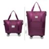 Large Capacity Expandable Travel Bag with Wheels