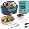 Stainless Steel Electric Lunch Box Food Warmer – Portable Meal Heater
